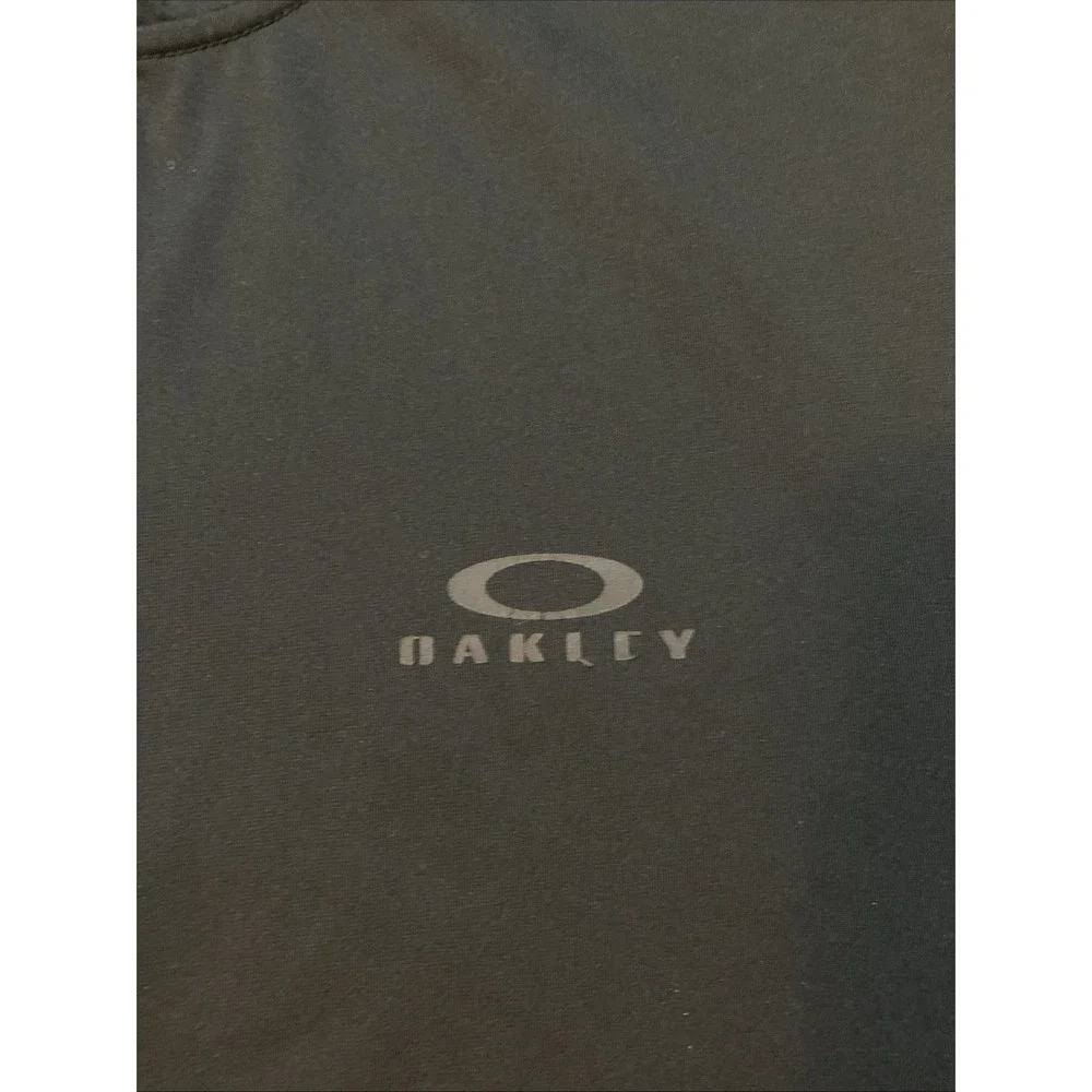 Oakley Jacket‎ Mens Extra Large Black Hooded Full Zip Performance Fit Hydrolix